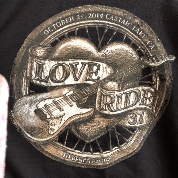 Love Ride T Shirt - Picture 3 of 4
